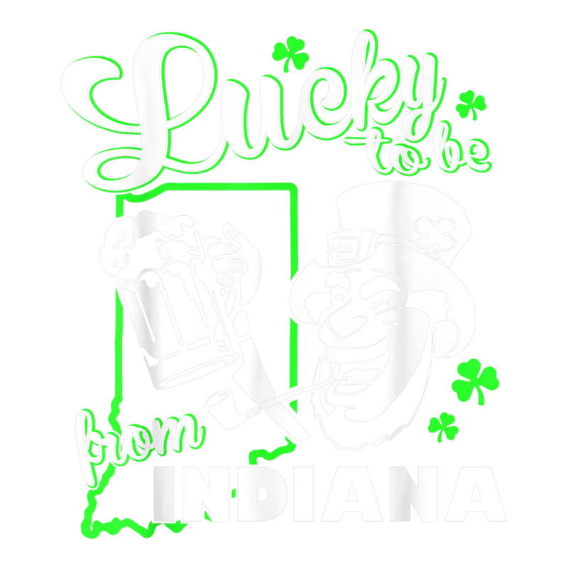 Lucky Indiana Shirt St Patricks Day Green Irish Party Gear Bomber Jacket | Artistshot