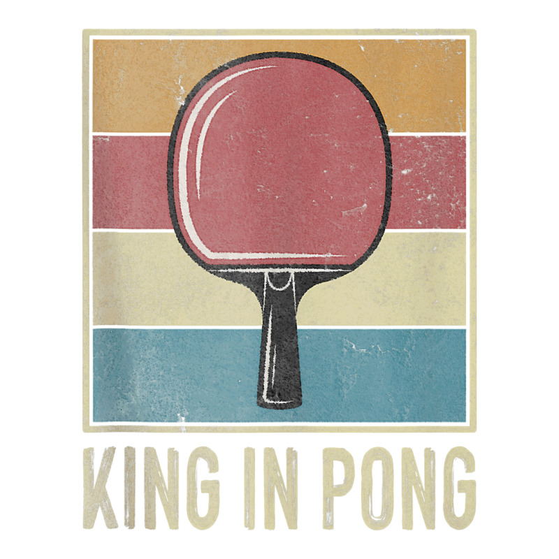 King In Pong Vintage Table Tennis Bat Ping Pong Tournament Tank Top Bomber Jacket by DonaldGutier | Artistshot