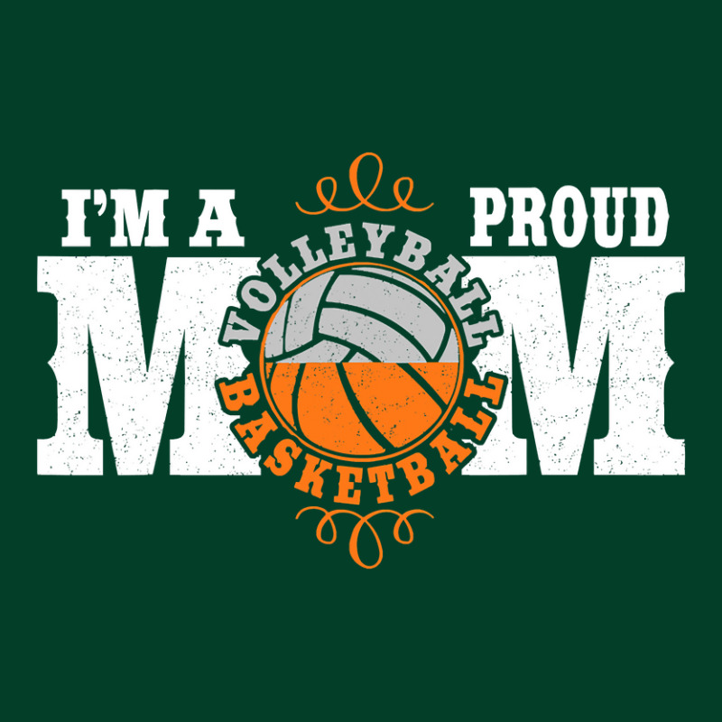 I M A Proud Basketball Volleyball Mom   Combined Sports T Shirt Beanie by sieuduong86 | Artistshot