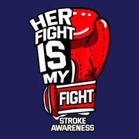 Her Fight Is My Fight Stroke Ischemic Paralysis Red Gloves T Shirt Beanie | Artistshot