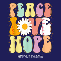 Peace Love Hope Hemophilia Awareness Gift T Shirt Beanie | Artistshot