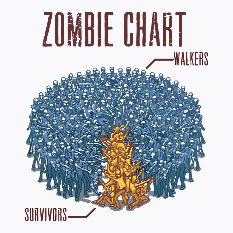 Zombie Chart T-shirt | Artistshot
