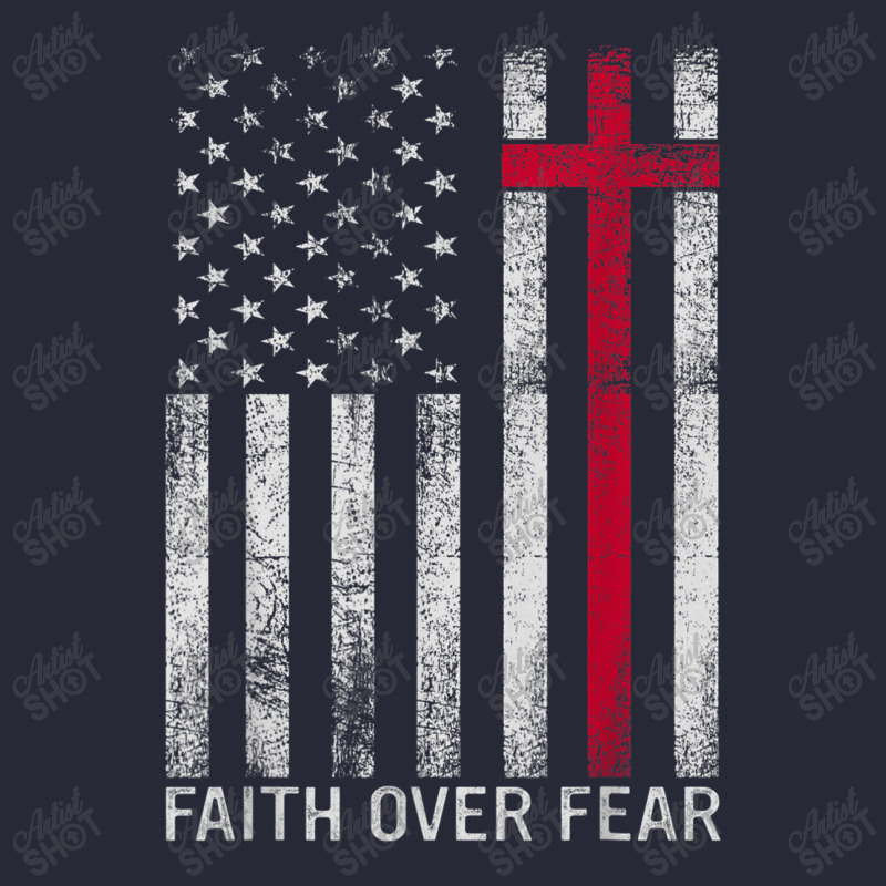 Faith Over Fears Cool Christian Cross American Usa Flag Gym Games Char Pom Pom Beanie by Aria-Proctor | Artistshot