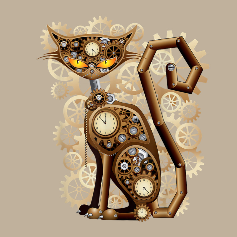 Steampunk Vintage Clockwork Cat T Shirt Sun Shade Cap by PET LOVE | Artistshot