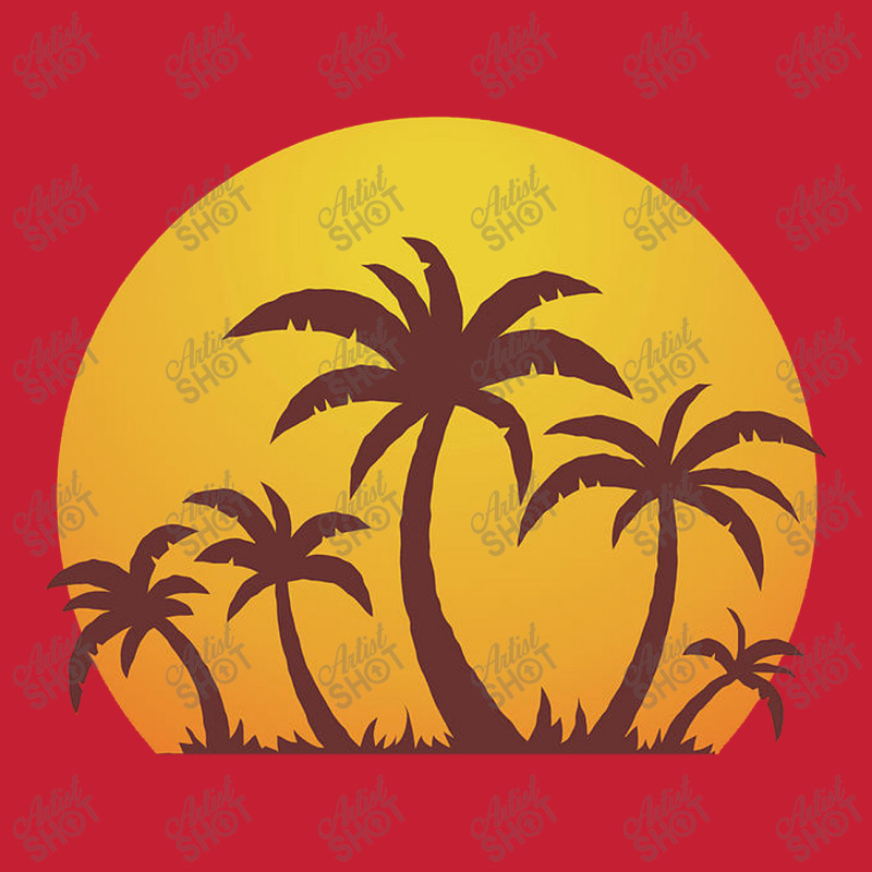 Palm Trees And Sun Toddler T-shirt by Madun | Artistshot