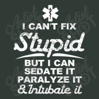 Paramedic Emt Gift Can Sedate And Paralyze Stupid Funny Ems Mesh Back Trucker Hat | Artistshot