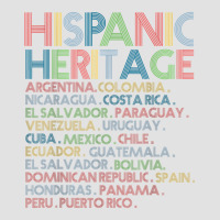 Hispanic Heritage Month Latino Countries Names Retro Vintage T Shirt Foam Trucker Hat | Artistshot