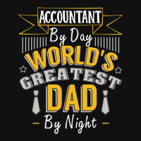 Accountant By Day World's Createst Dad By Night T Shirt Mini Skirts | Artistshot