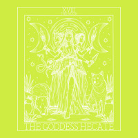 Hecate Tarot Card Triple Moon Goddess Witch Wiccan Pagan Sweatshirt Adjustable Baseball Cap | Artistshot