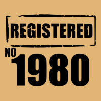 Registered No 1980 Vintage Hoodie | Artistshot