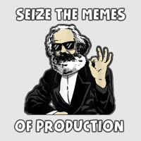 Seize The Memes Of Production Funny Karl Marx Communist Meme Adjustable Baseball Cap | Artistshot