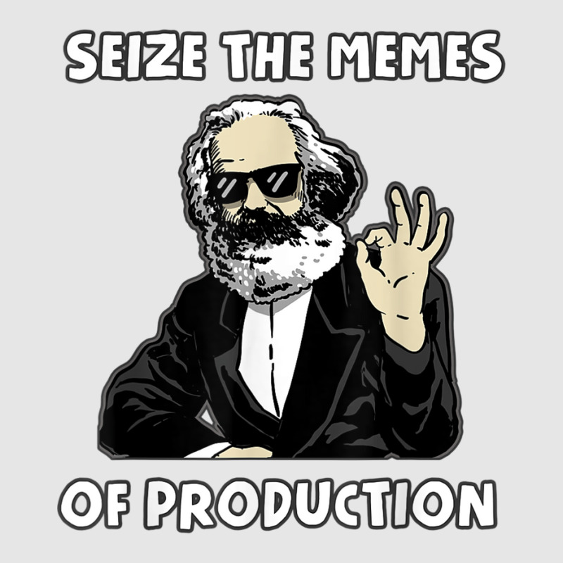 Seize The Memes Of Production Funny Karl Marx Communist Meme Adjustable Baseball Cap by xodagahewe | Artistshot