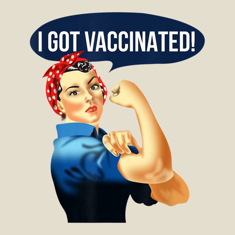 Pro Vaccine Vaccinated Rosie The Riveter Vaccinator T Shirt Adjustable Baseball Cap by cm-arts | Artistshot