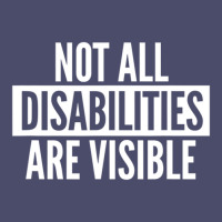 Not All Disabilities Are Visible Adjustable Baseball Cap | Artistshot