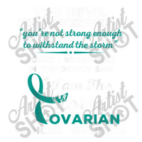 I Am The Storm Ovarian Cancer Warrior Dyed Cap | Artistshot