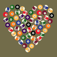 Pool Player Billiard Balls Heart For Pool & Billiards Lovers T Shirt Dyed Cap | Artistshot