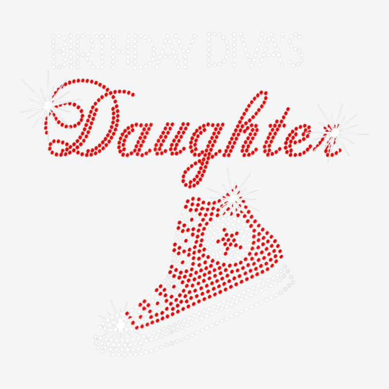 Birthday Diva's Daughter Sneaker Bling Rhinestone T Shirt Urban Heavy T-shirt by cm-arts | Artistshot