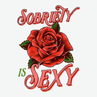 Sobriety Is Sexy Inspirational Recovery Sober Quote Rose Urban Heavy T-shirt | Artistshot