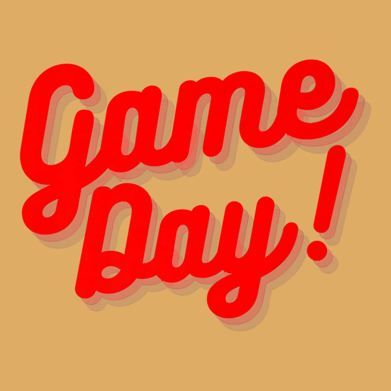 Game Day Graphic Tee   Red Premium T Shirt Urban Heavy T-shirt | Artistshot