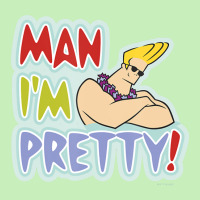 Johnny Bravo Man I'm Pretty Classic Johnny Bravo Quote Urban Heavy T-shirt | Artistshot