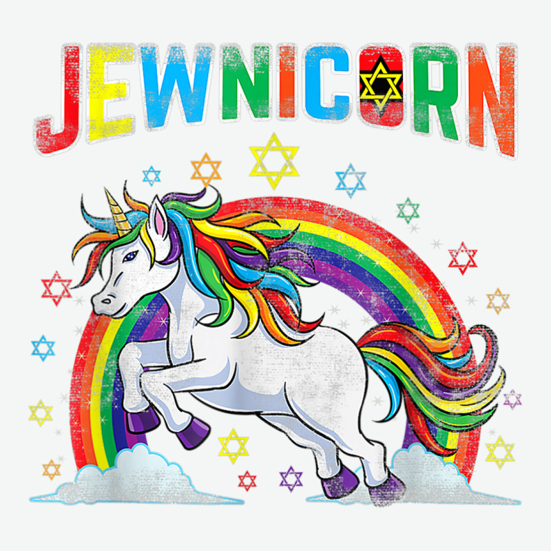 Jewnicorn Jewish Unicorn Hanukkah Chanukah Urban Heavy T-shirt | Artistshot