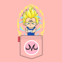 Pocket Chibi Super Saiyan 2 Majin Vegeta Urban Heavy T-shirt | Artistshot