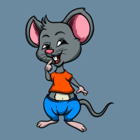 Cute Anthropomorphic Human-like Cartoon Character Mouse In Clothes Urban Pullover Hoodie | Artistshot