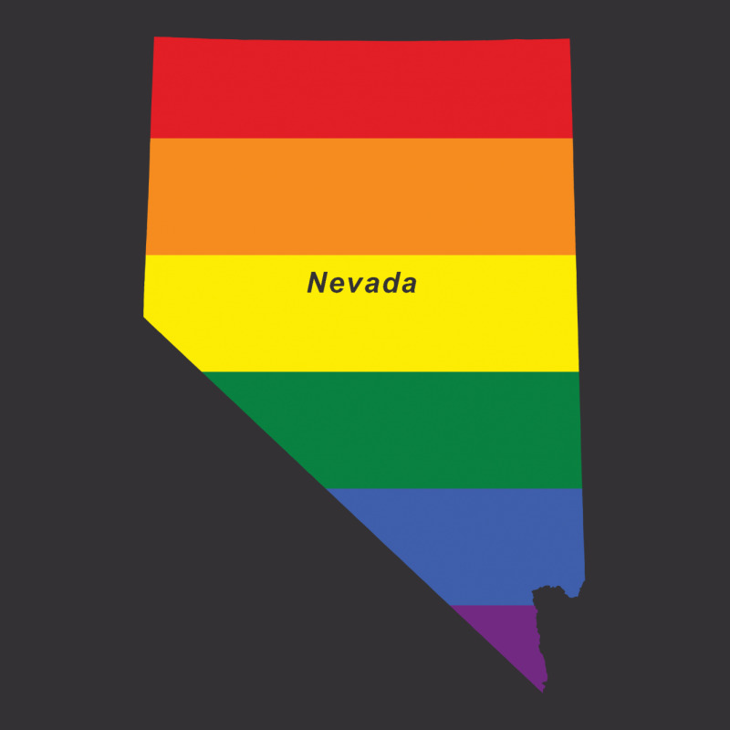 Nevada Rainbow Flag Vintage Hoodie | Artistshot