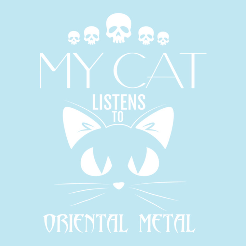 My Cat Listens To Oriental Metal Tee Urban Pullover Hoodie | Artistshot