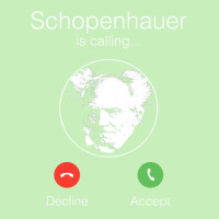 Schopenhauer Is Calling   Nihilist Philosophy Premium T Shirt Urban Pullover Hoodie | Artistshot