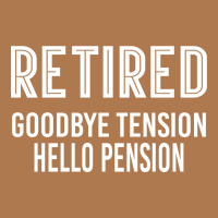 Retired Goodbye Tension Hello Pensiyon Vintage Hoodie | Artistshot