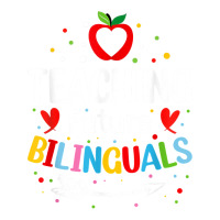 Teaching Future Bilinguals   Spanish Teachers Back To School T Shirt Bomber Jacket | Artistshot