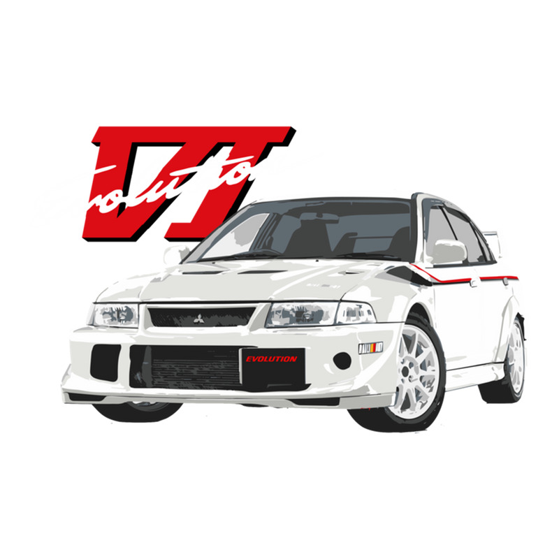 Mitsubish Evo Vi Tommy Makinen Edition White Bomber Jacket by MarshaleenAnnetteHammer | Artistshot