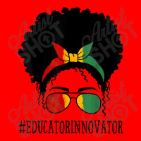 Educator Innovator Women Messy Bun Black History Month Characters Cart Bomber Jacket | Artistshot