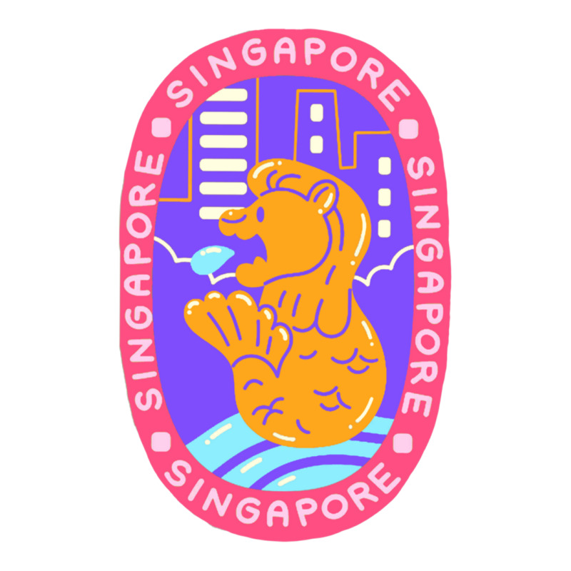 Singapore Cartoon Bomber Jacket by NICHOLASGIBSON | Artistshot