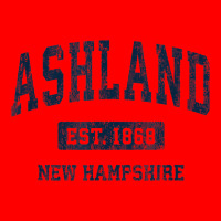 Ashland New Hampshire Nh Vintage Athletic Sports Design Bomber Jacket | Artistshot