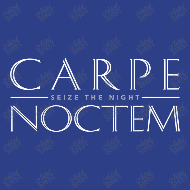 Latin Quote Carpe Noctem Seize The Night Beanie by new121 | Artistshot