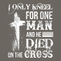 I Only Kneel For One Man And He Died On The Cross Jesus Sun Shade Cap | Artistshot