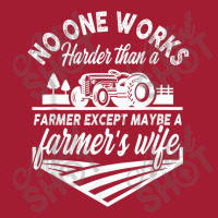 No One Works Harder Than A Farmer Except Maybe Farmer S Wife T Shirt Mesh Back Trucker Hat | Artistshot