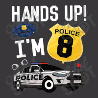 8th Birthday Policeman Boy Eight Year Old Police Officer Ladies Curvy T-shirt | Artistshot