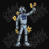 The Flowery Robot Crop Top | Artistshot