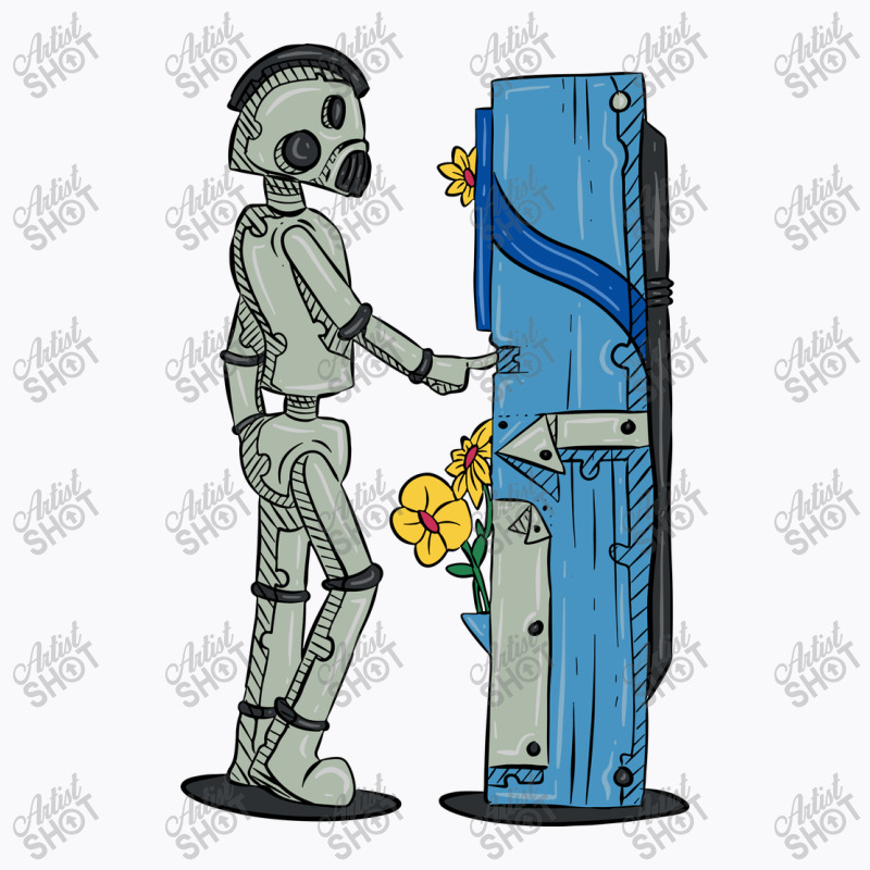 The Robot And The Vending Machine T-shirt | Artistshot