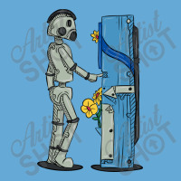 The Robot And The Vending Machine Basic T-shirt | Artistshot