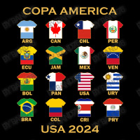 The Super Teams For 2024 Copa America Men's Long Sleeve Pajama Set | Artistshot