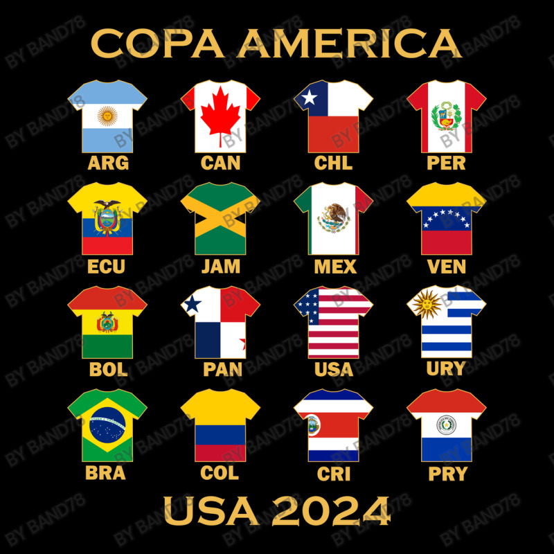 The Super Teams For 2024 Copa America Lightweight Hoodie by Band78 | Artistshot