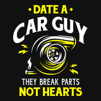 Date A Car Guy They Break Parts Not Hearts Graphic Youth T-shirt | Artistshot