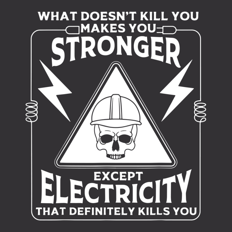 Electricity Kill You Lineman Vintage Hoodie | Artistshot