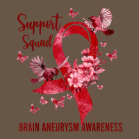 Support Squad Brain Aneurysm Awareness,we Wear Burgundy T Shirt Snapback Trucker Cap | Artistshot