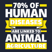 Diseases Linked To Animal Agriculture Vegan Facts T Shirt Snapback Trucker Cap | Artistshot