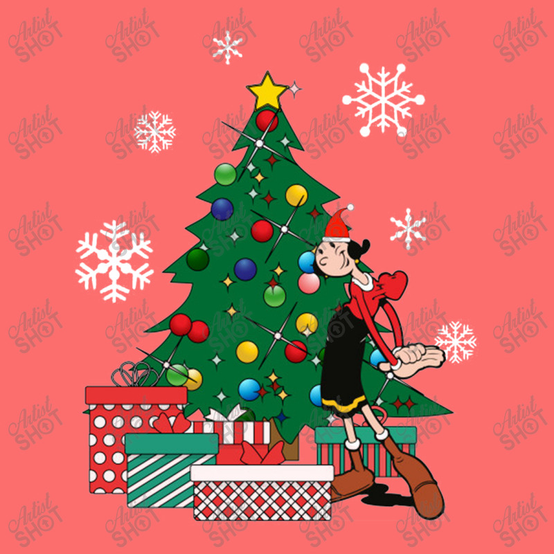 Olive Oyl Around The Christmas Tree Popeye Snapback Trucker Cap | Artistshot